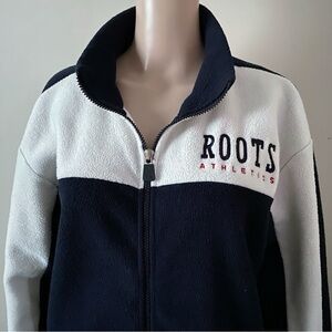 Roots Athletics Fleece Jacket Sweater, men’s small